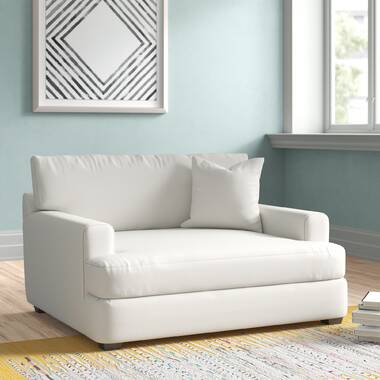 Coastal farmhouse theron chaise deals lounge upholstery